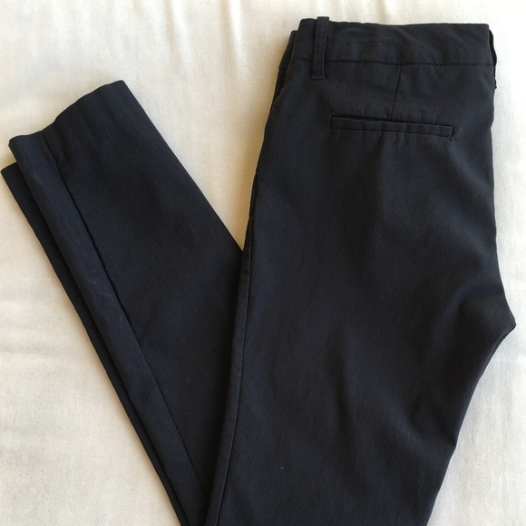 black skinny dress pants for juniors
